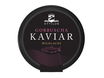Huevas de salmón rosado